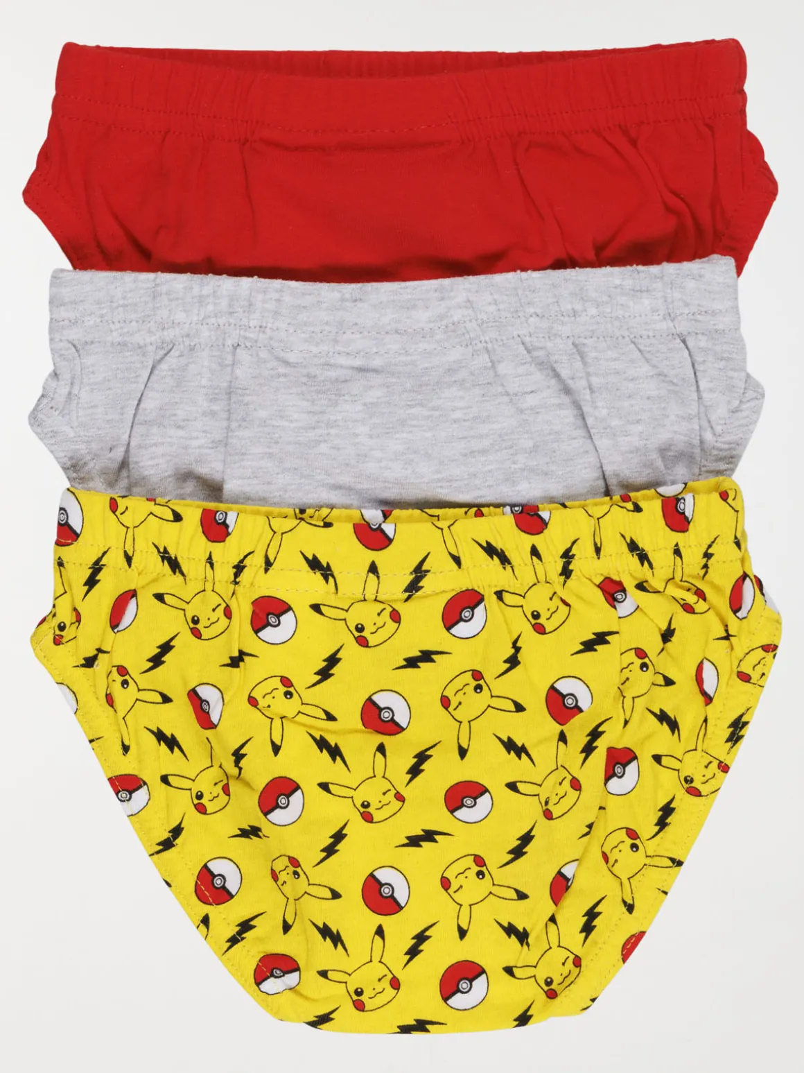Lot de 3 slips Pokémon garçon