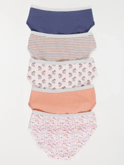 Lot de 5 slips renard fille