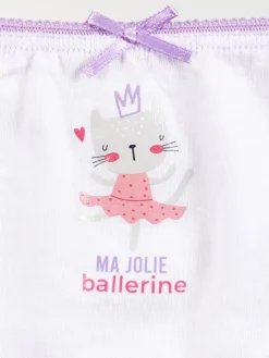 Lot de 5 slips souris fille