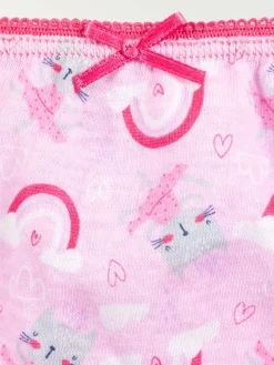 Lot de 5 slips souris fille