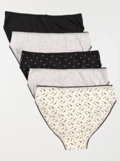 Lot de 5 slips star fille