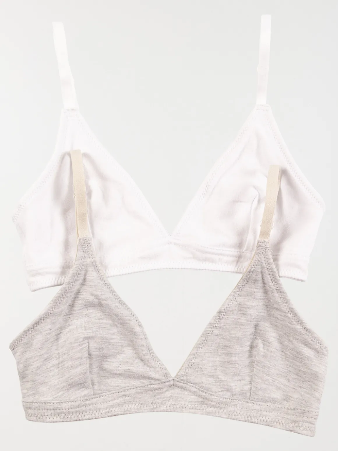 Lot de 2 soutien-gorge triangle fille