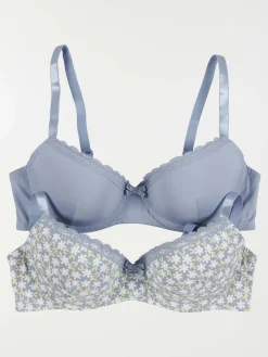 Lot de 2 soutiens-gorge femme (85B-95E)