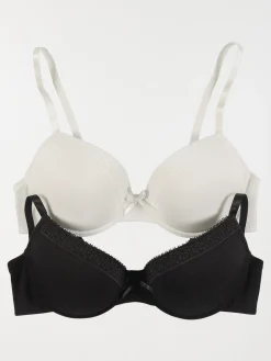 Lot de 2 soutiens-gorge femme (85B-95E)