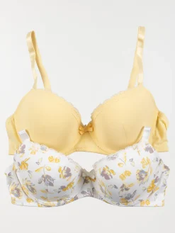 Lot de 2 soutiens-gorge femme (85B-95E)