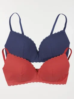Lot de 2 soutiens-gorge femme (85B-95E)