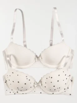 Lot de 2 soutiens-gorge fille (75A-80B)