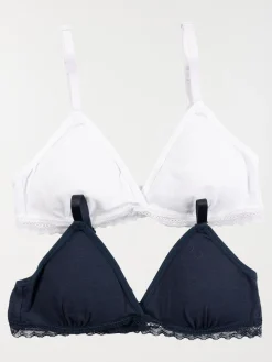 Lot de 2 soutiens-gorge triangles fille