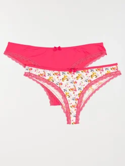 Lot de 2 tangas bubble femme (36-46)