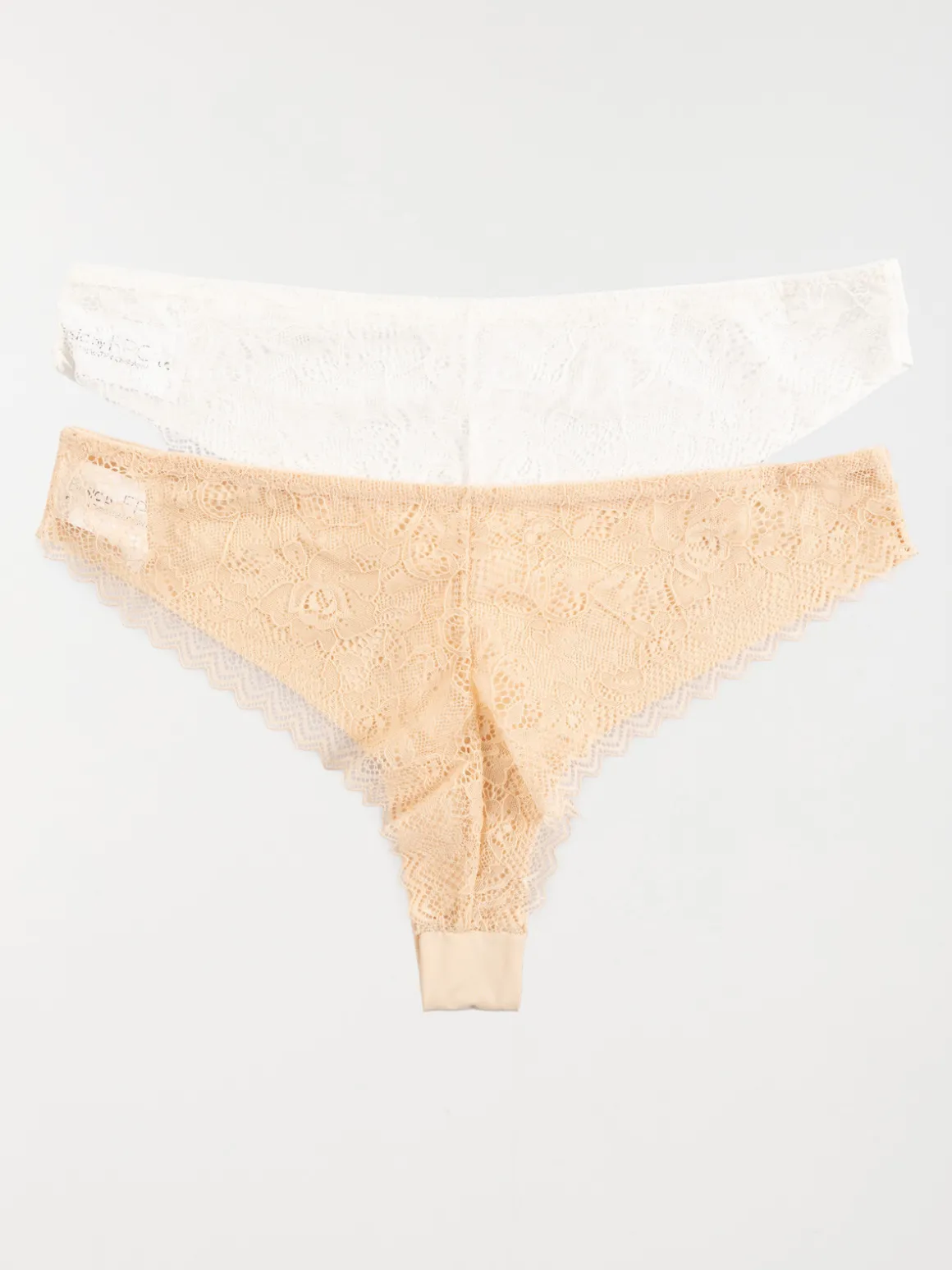 Lot de 2 tangas femme (S-XL)