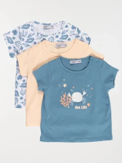 Lot de 3 T-shirt fille (3-36M)