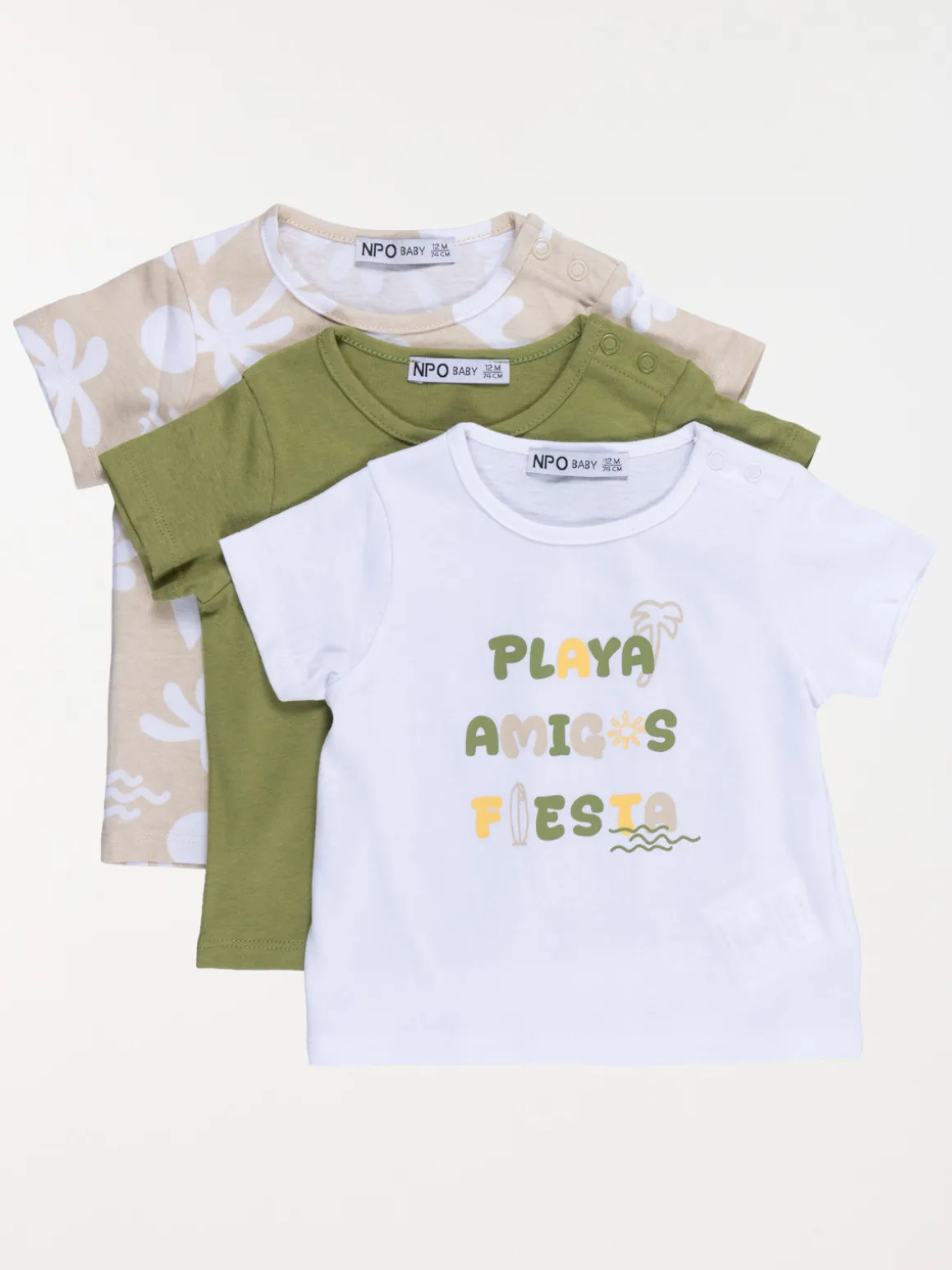 Lot de 3 T-shirts garçon (3-36M)