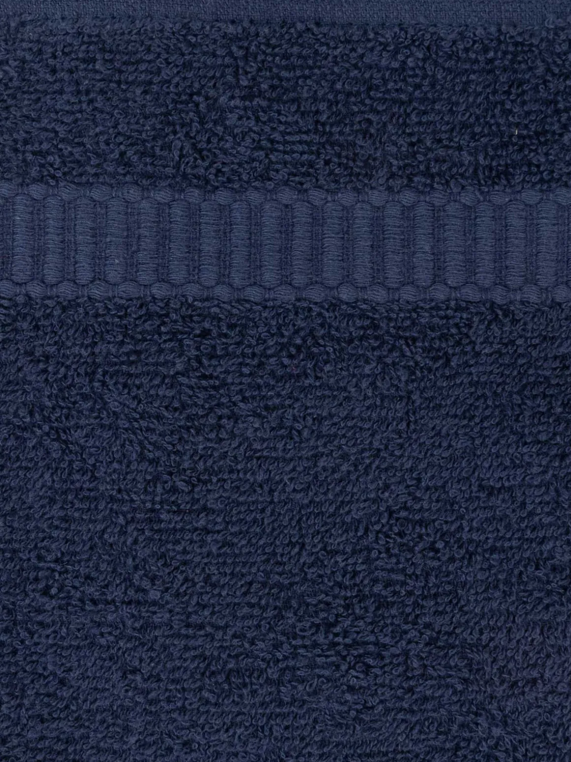 Lot gants de toilette bleu nuit 15x21 cm