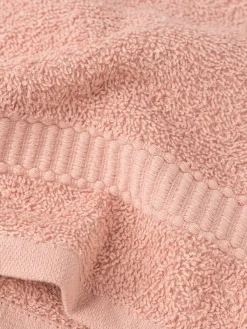 Lot gants de toilette blush 15 x 21 cm
