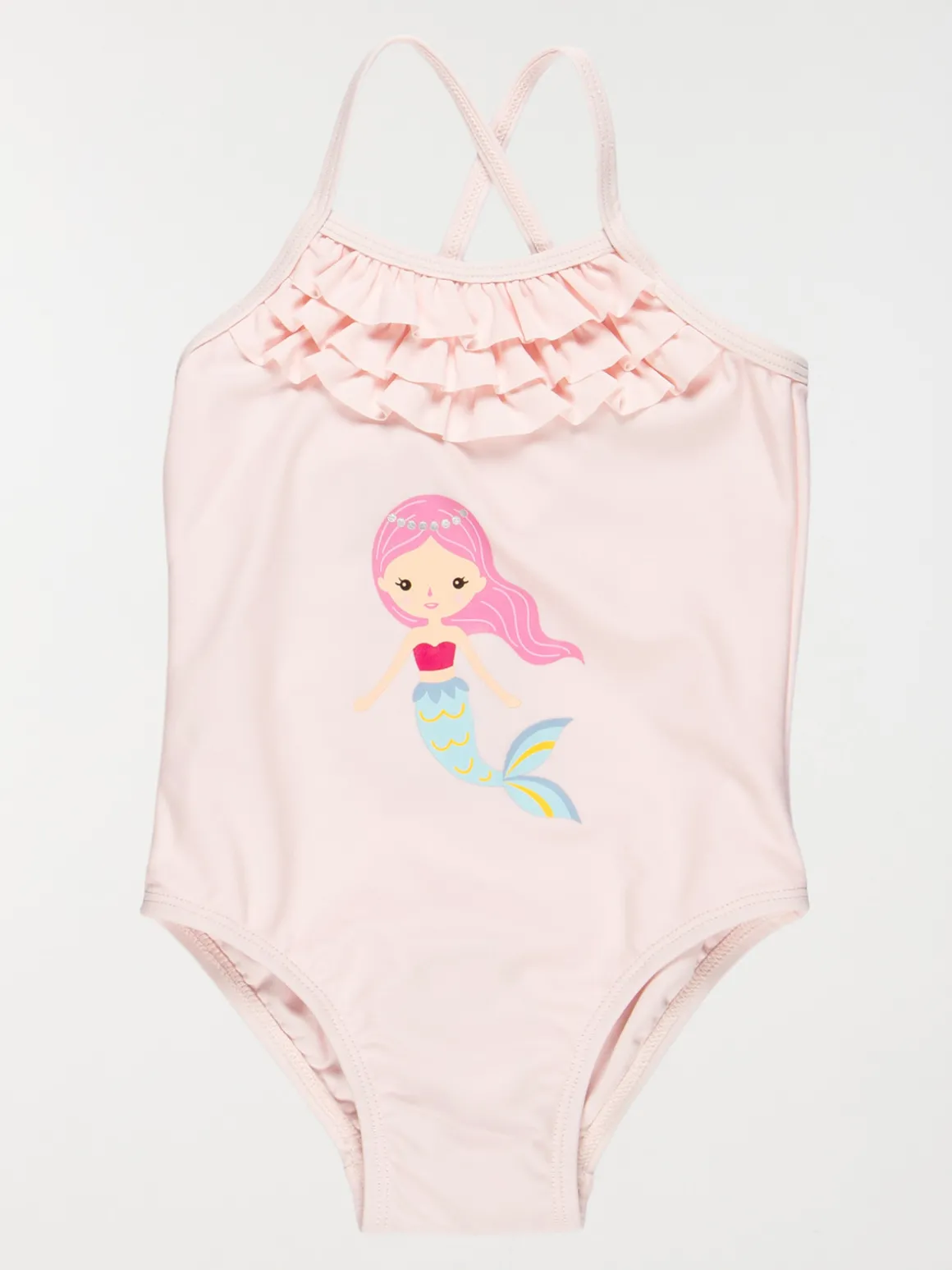 Maillot de bain 1 pièce sirène fille