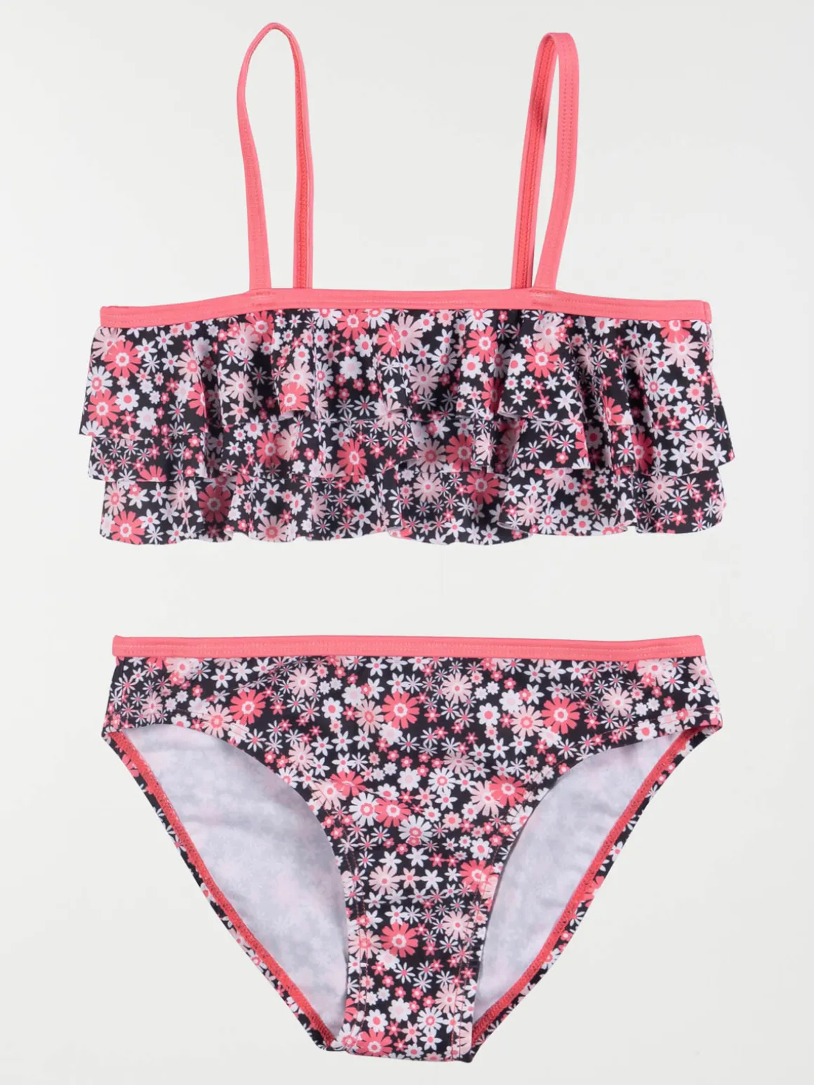 Maillot de bain fleuri fille (3-12A)