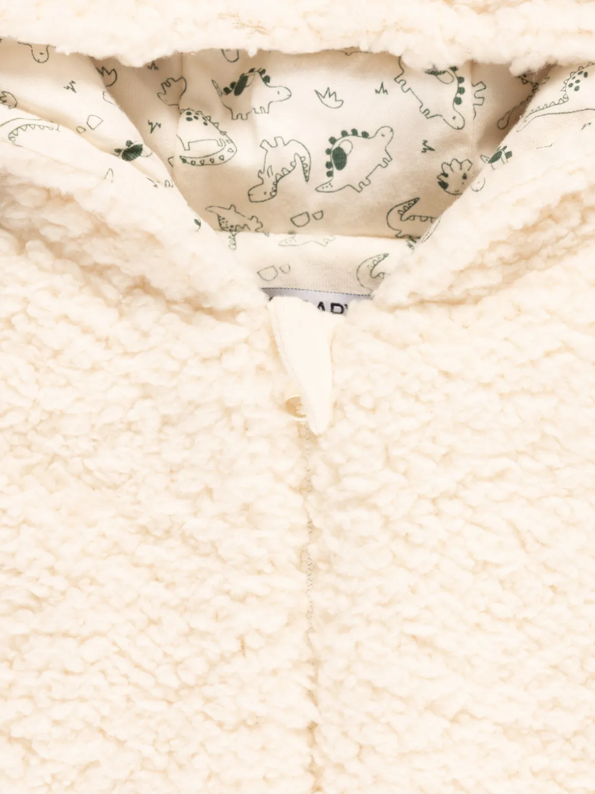 Manteau doux à capuche garçon (3-36M)
