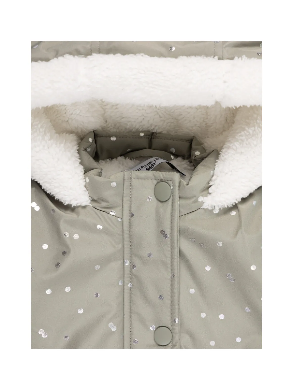 Manteau imprimé fille (6-36M)