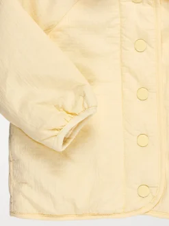 Manteau jaune pâle fille (6-36M)