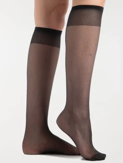 Mi-bas mousse 20D femme