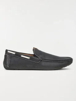 Mocassin homme navy (40-45)