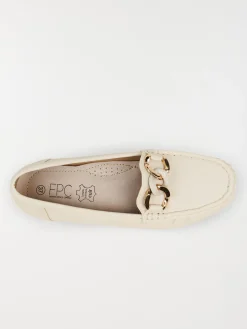 Mocassins chaînette dorée femme (36-41)