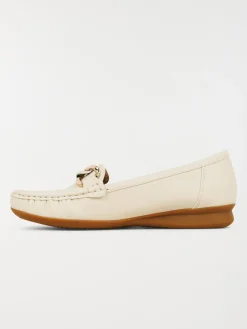 Mocassins chaînette dorée femme (36-41)