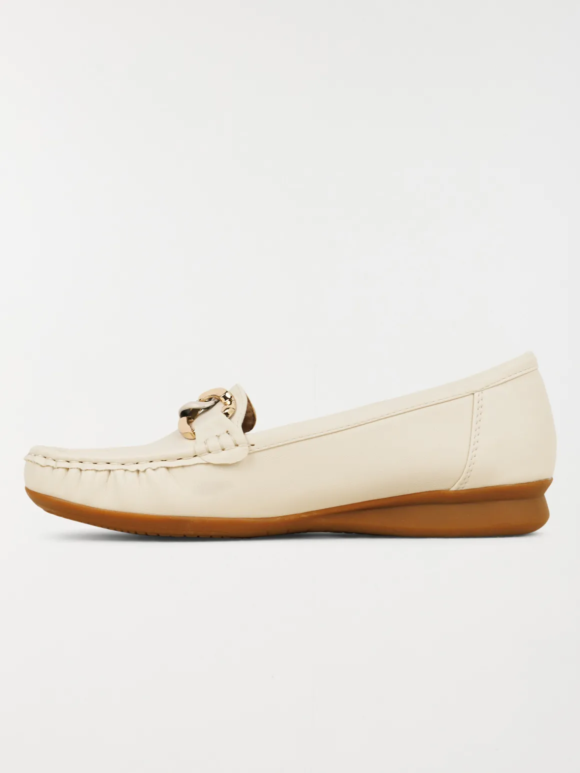 Mocassins chaînette dorée femme (36-41)