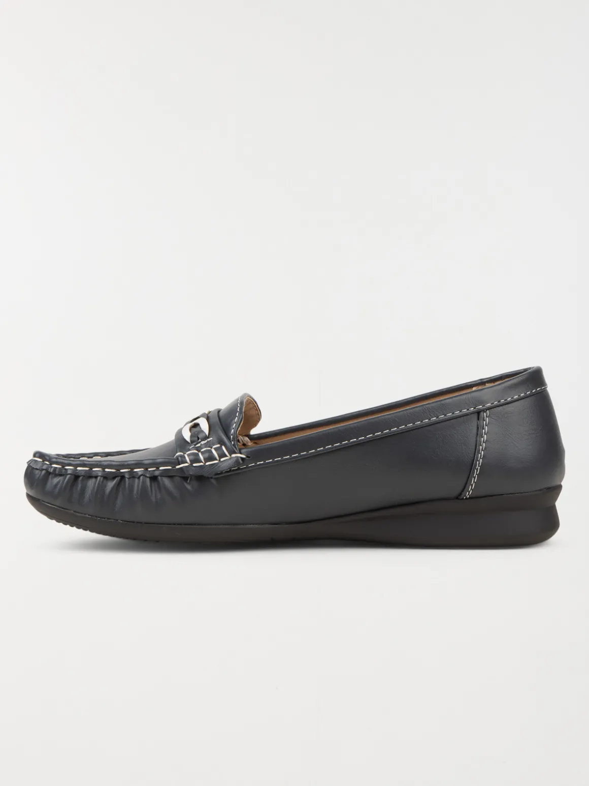 Mocassins coloris navy femme (36-41)