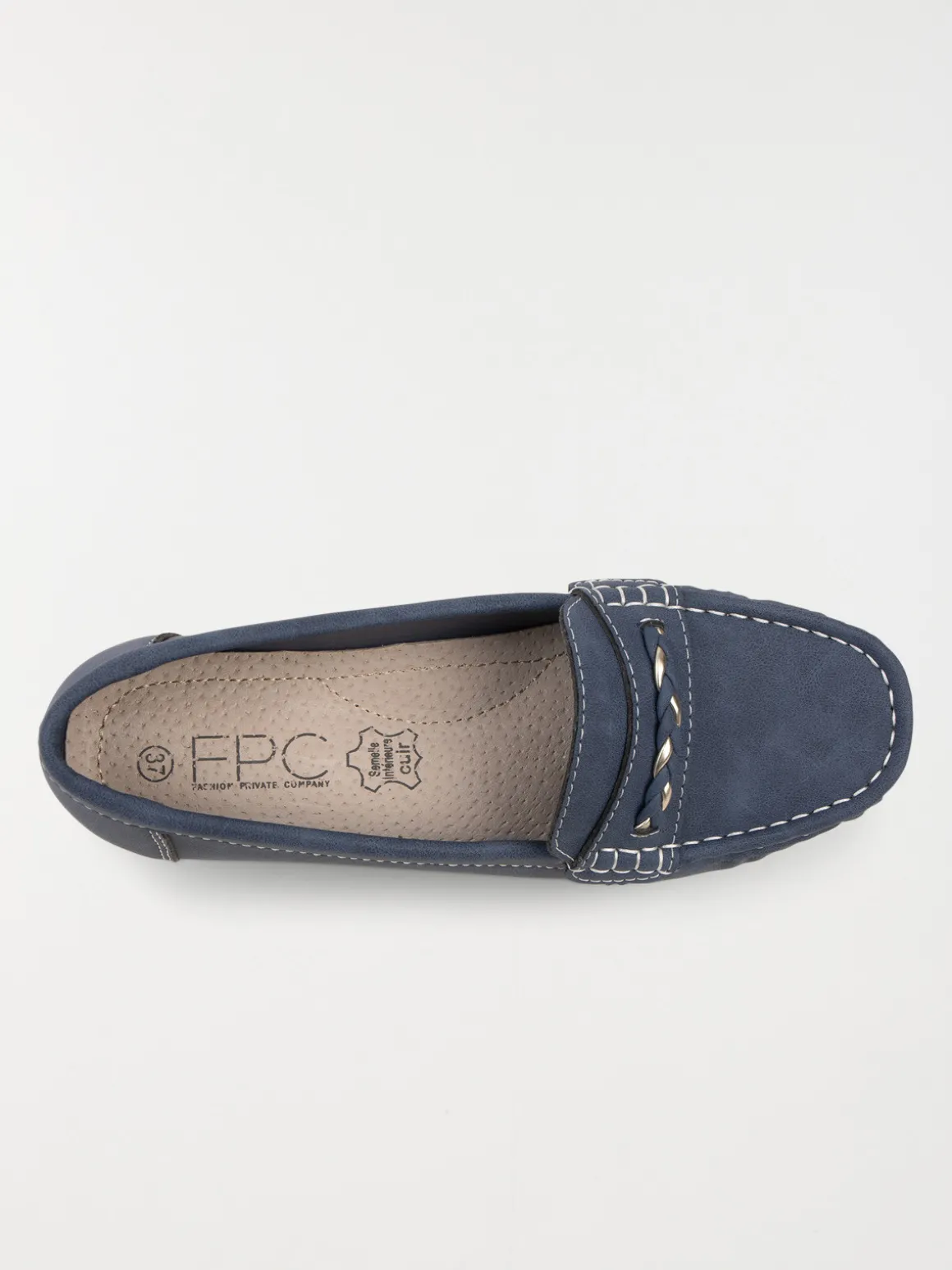 Mocassins femme marine (36-41)