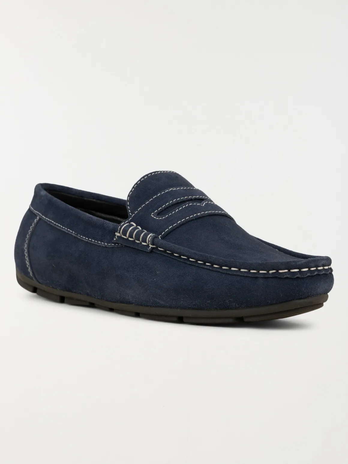 Mocassins homme navy (40-46)