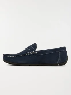Mocassins homme navy (40-46)