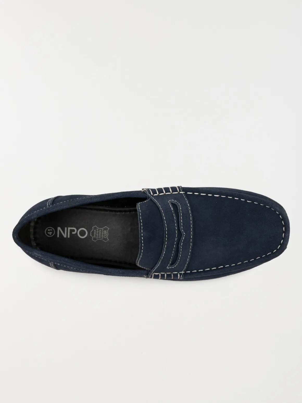 Mocassins homme navy (40-46)