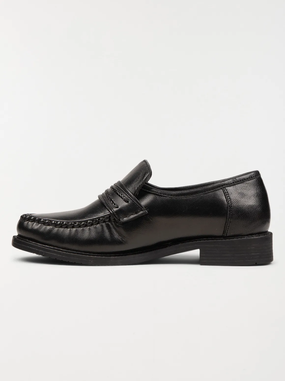Mocassins noirs homme (40-45)