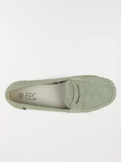 Mocassins verts femme (36-41)