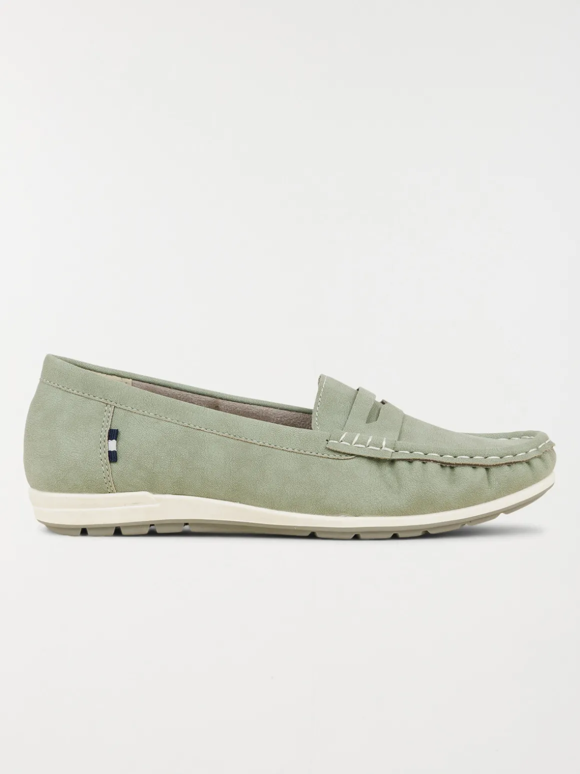 Mocassins verts femme (36-41)
