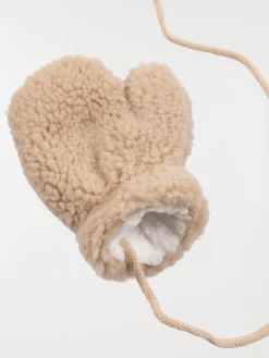 Moufles coloris beige bébé
