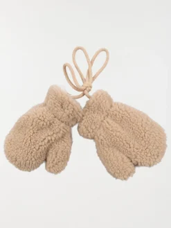 Moufles coloris beige bébé