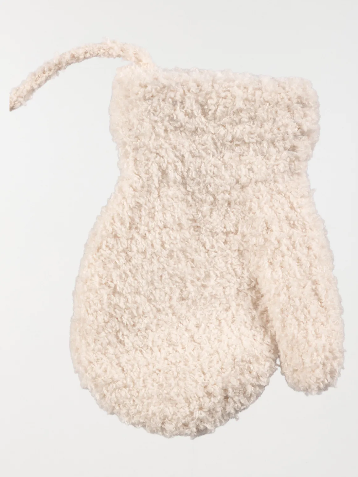 Moufles écru bébé