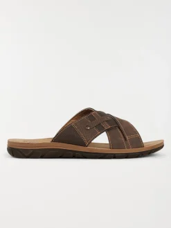 Mule brides croisées homme (40-46)