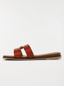 Mule camel anneau doré femme (36-41)