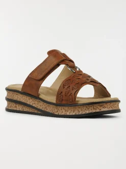 Mule confort marron femme (36-41)