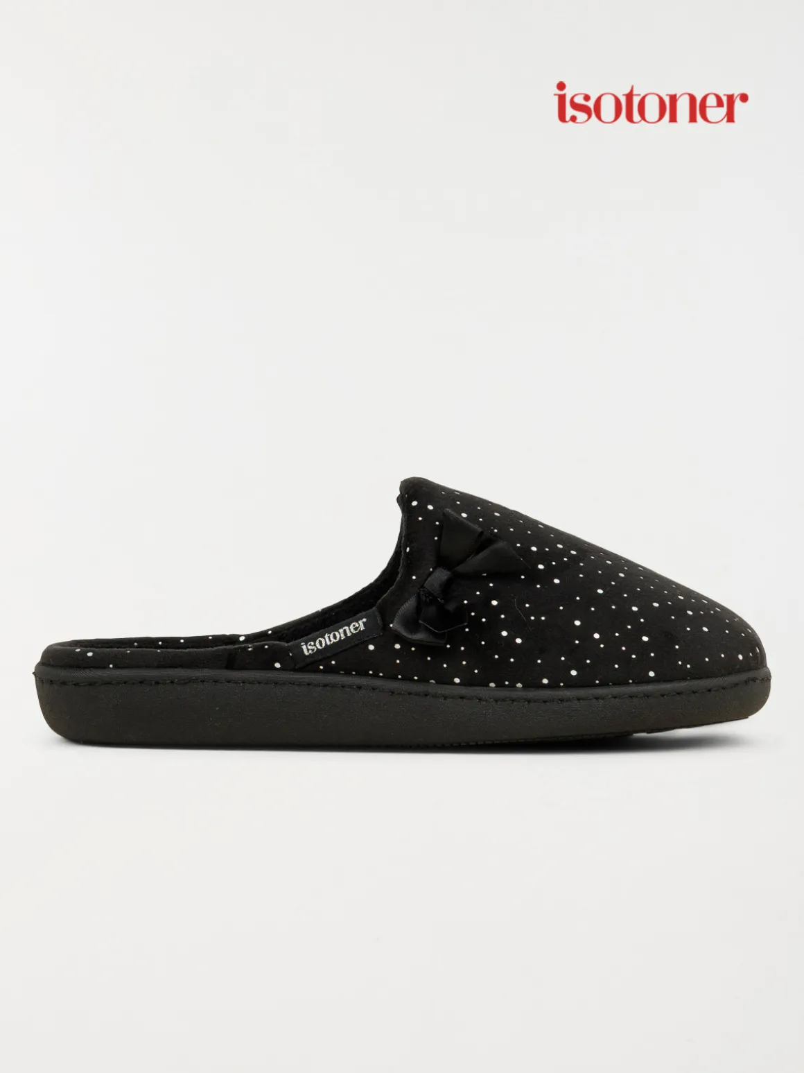 Mule femme Isotoner noir (36-41)