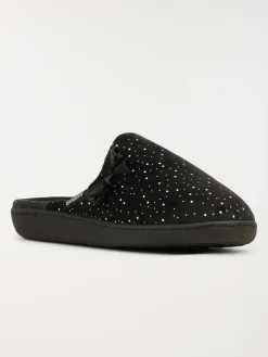 Mule femme Isotoner noir (36-41)