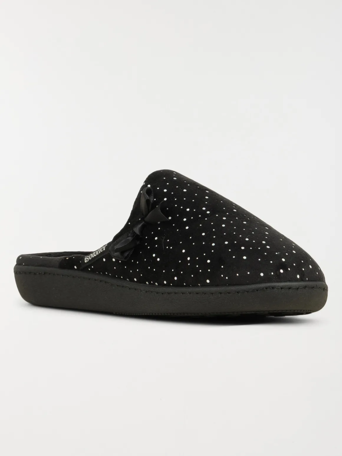 Mule femme Isotoner noir (36-41)