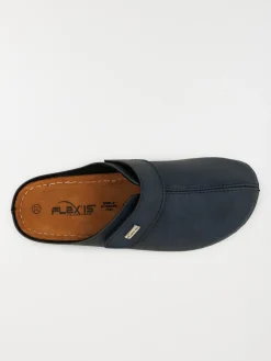 Mule fermée confort femme marine (36-41)