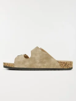 Mule homme beige (40-46)