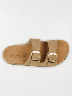 Mule plate 2 brides femme (36-41)