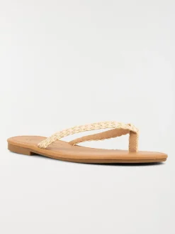 Mule plate beige femme (36-41)