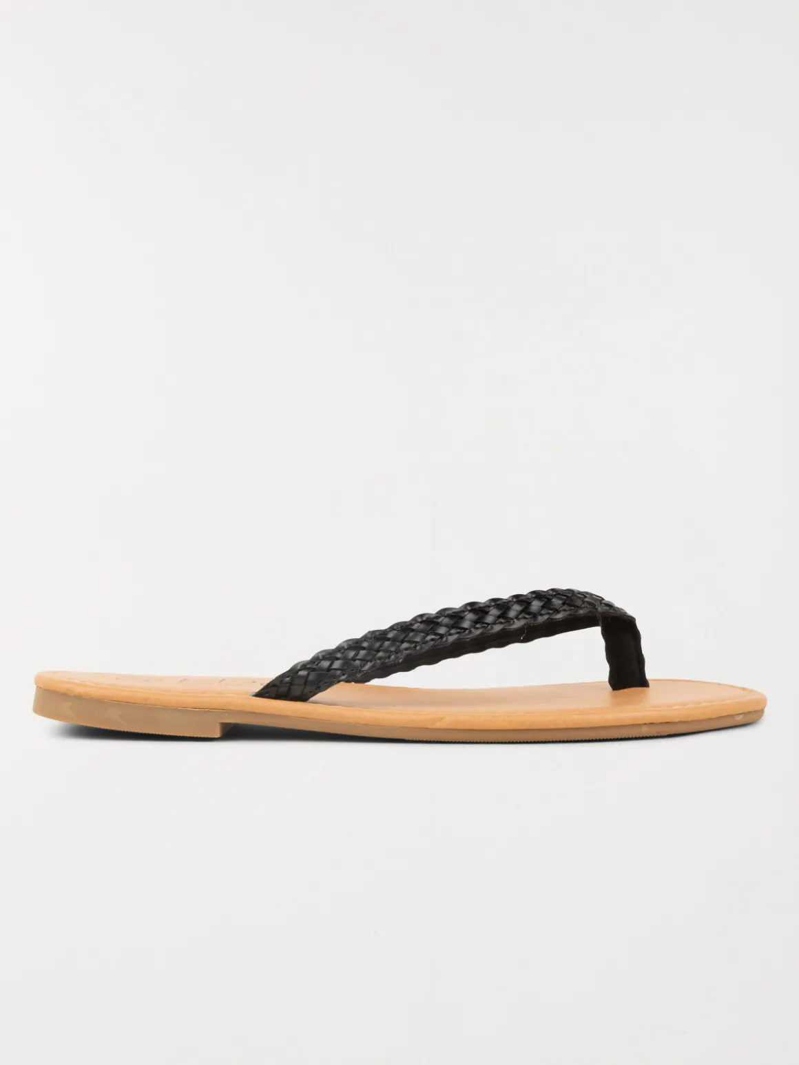 Mule plate bride tressée femme (36-41)